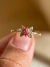 Anel Farfalla em Ouro 18k com Turmalina Rosa e Diamantes na internet