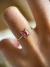 Anel Farfalla em Ouro 18k com Turmalina Rosa e Diamantes - comprar online