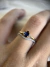 Anel Belle em Ouro 18k com Safira e Diamantes - Carol Juste Joias