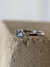 Anel Square Torcido em Ouro 18k com Água Marinha e Diamantes na internet