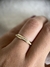 Aliança Abaulada com Diamantes - 3mm | Ouro 18k - comprar online