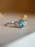 Anel Medieval em Ouro 18k com Topázio Swiss e Diamantes na internet