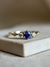 Anel Vintage em Ouro 18k com Tanzanita e Diamantes na internet