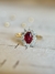 Anel Diana em Ouro 18k com Rubi com Diamantes