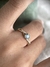 Anel Bridgerton em Ouro 18k com Água Marinha e Diamantes