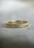 Aliança Flat com Fileira de Diamantes - 3mm | Ouro 18k