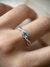 Anel Bridgerton em Ouro 18k com Água Marinha e Diamantes - comprar online