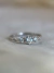 Anel Vintage em Ouro 18k com Diamantes 0,39ct na internet