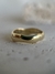 Aliança Fogo (Orgânica) - 5mm | Ouro 18k