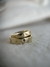 PAR de Alianças Lua e Estrela com Diamante e Safira (4mm e 5mm) em Ouro 18k - comprar online