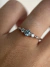 Anel Vintage em Ouro 18k com Água Marinha e Diamantes - comprar online