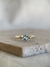 Anel Square Torcido em Ouro 18k com Água Marinha e Diamantes - Carol Juste Joias