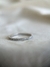 Meia Aliança Classic em Ouro 18k com 0,12ct Diamantes - Carol Juste Joias