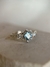 Anel Universe com Água Marinha e Diamantes em Ouro 18k - comprar online
