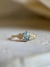 Anel Medieval em Ouro 18k com Água Marinha e Diamantes - loja online