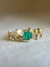 Anel Nature em Ouro 18k com Esmeralda e Diamantes - comprar online