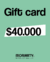 Gift Card - tienda online