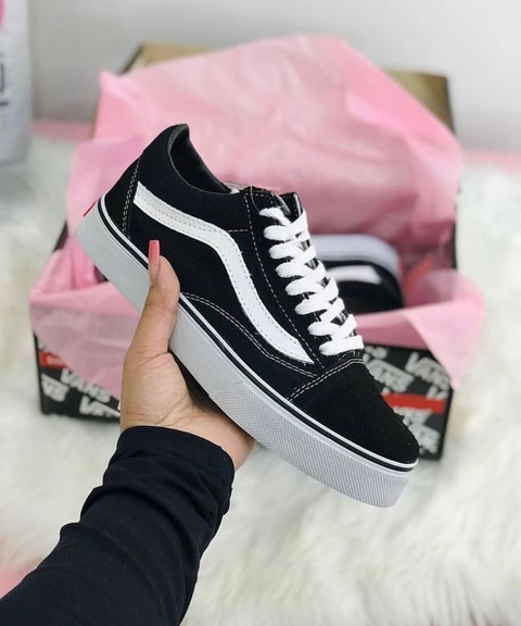 Combo Kmavi 2 Pares Vans Old Skool + Air Force 1 Branco com Cinza