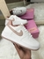 Imagem do Air Force 1 Branco com Rose (Solado Rose)