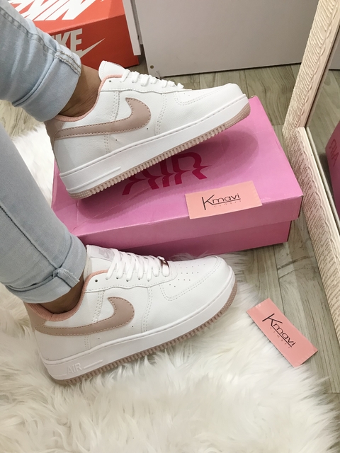 Combo Personalizado Kmavi Air Force 1 Rose + Air Jordan 1 Mid