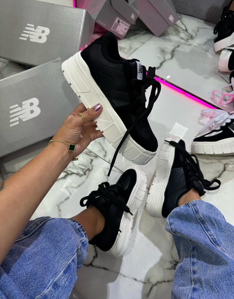 Tênis NB Plataforma Preto