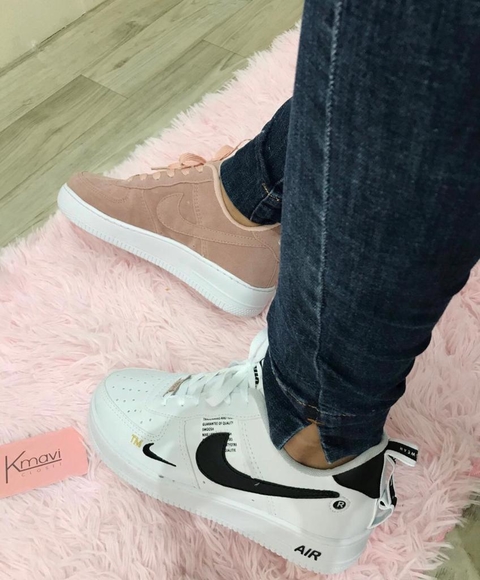 Combo Kmavi 2 Pares Air force Tm Branco+ Air force Rose