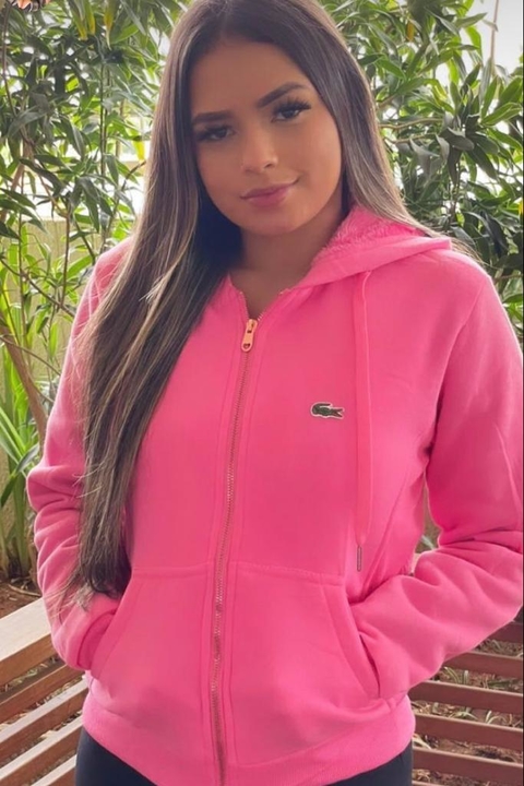 Moletom Peluciado Rosa