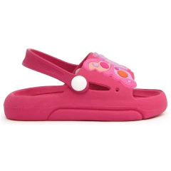 Sandália Chinelo Bebê Menina Babuche Confortável Antiderrapante Macia