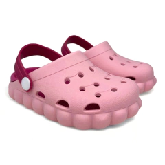 Sandália Babuche Infantil Menina Rosa Macia Confortável Baby Love - comprar online