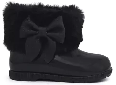 Bota Galocha Infantil Feminina Com Pelúcia e Laço - Baby Love - Baby Love | Calçados Infantis