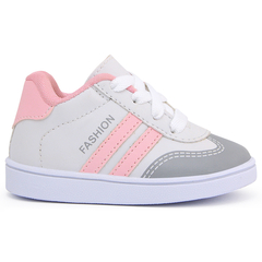 Tênis Infantil Menina Confortável Samba Rosa - Baby Love - comprar online