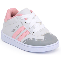 Tênis Infantil Menina Confortável Samba Rosa - Baby Love