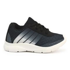 Tênis Infantil Menino Escolar Esportivo Preto - Baby Love - comprar online