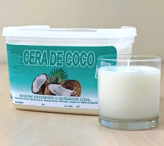 Cera de Coco Vegetal p/ Velas 100% Vegana - 1KG - comprar online