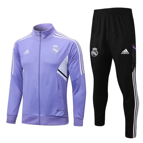Conjunto de Treino do Real Madrid 23/24 - Adidas - Roxo