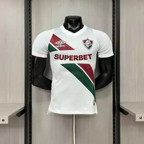 Camisa Fluminense Away 2024/25 - Versão Jogador Umbro Masculino - Branco