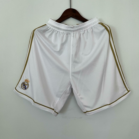 Short Real Madrid Retrô 2011/12 - Adidas Masculino - Branco