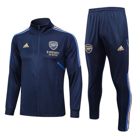 Conjunto de Treino do Arsenal 23/24 - Adidas - Azul