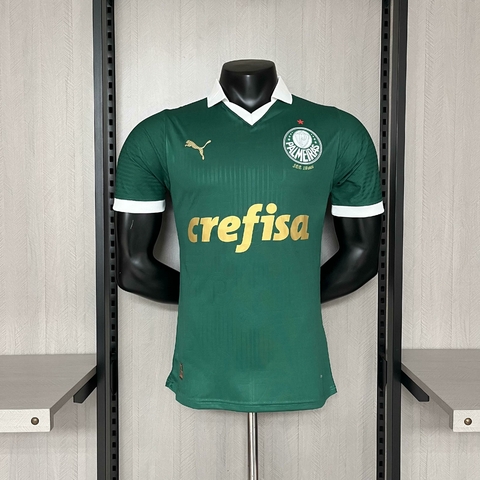 Camisa Palmeiras I Home 2024/25 - Versão Jogador Puma Masculino - Verde