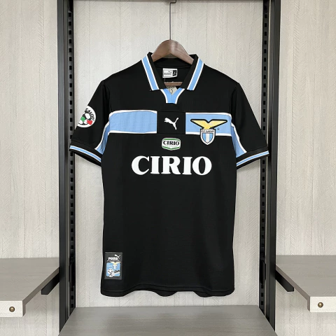 Camisa Lazio Retrô Away 1998/99 Torcedor Puma Masculina - Preto - comprar online
