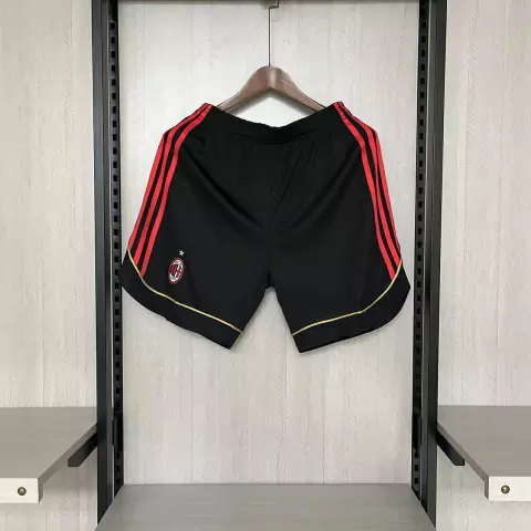 Short AC Milan Retrô 2006/07 - Adidas Masculino - Preto