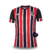 Camisa Uniforme Camiseta São Paulo SP SPFC São Paulo Futebol Clube Away II ii Reserva Segunda Camisa 2 Camisa 2 Uniforme 2024 23/24 24/25 Listrada Listrado Vermelho Preto Branco NB New Balance Lançamento Nova Tricolor