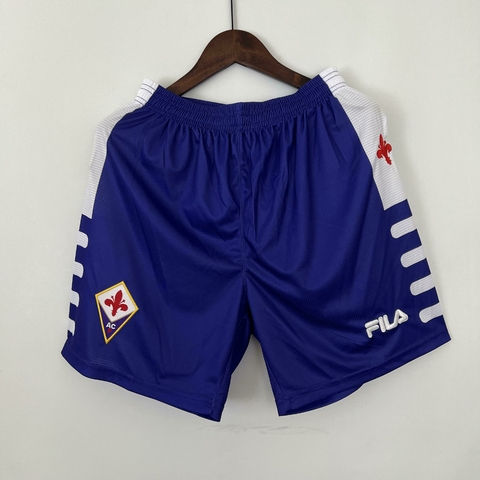 Short Fiorentina Retrô 1999/00 - Fila Masculino - Azul