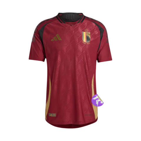 Camisa Bélgica Home Eurocopa 24/25 - Torcedor Adidas Masculino - Vinho - comprar online