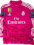 Camisa Real Madrid Retrô 2014/15 Torcedor Adidas Masculina - Rosa