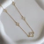 COLAR MÉDIO TREVO DOURADO - comprar online