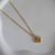 GARGANTILHA TREVO DOURADO - comprar online