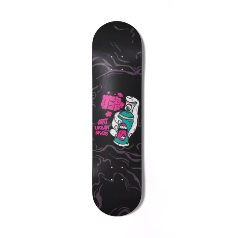 Shape Maple Canadense OSB Skate - Lata Preta