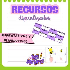 LOTERÍA AUMENTATIVOS Y DISMINUTIVOS