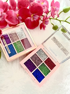 Paleta de Sombras Gliteer Moonlight 6 Cores